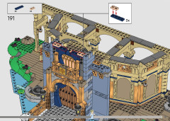 LEGO 43222 instructions page 191 – build guide