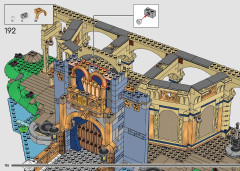 LEGO 43222 instructions page 192 – build guide
