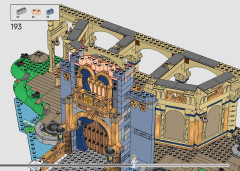 LEGO 43222 instructions page 193 – build guide