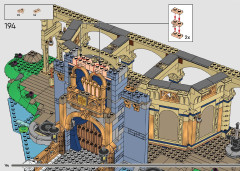 LEGO 43222 instructions page 194 – build guide