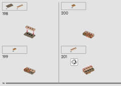 LEGO 43222 instructions page 198 – build guide