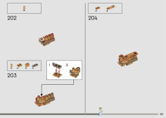 LEGO 43222 instructions page 199 – build guide