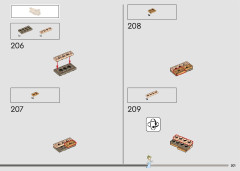 LEGO 43222 instructions page 201 – build guide
