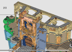 LEGO 43222 instructions page 203 – build guide