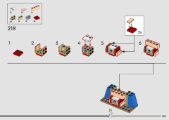 LEGO 43222 instructions page 205 – build guide