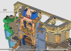 LEGO 43222 instructions page 207 – build guide