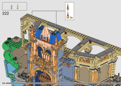 LEGO 43222 instructions page 208 – build guide