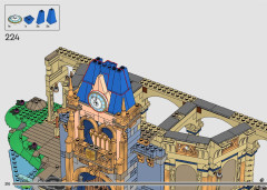 LEGO 43222 instructions page 210 – build guide