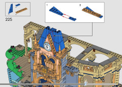LEGO 43222 instructions page 211 – build guide