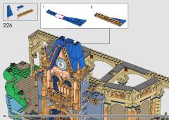 LEGO 43222 instructions page 212 – build guide