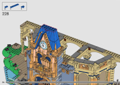 LEGO 43222 instructions page 214 – build guide