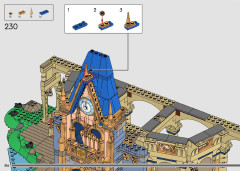 LEGO 43222 instructions page 216 – build guide