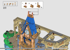 LEGO 43222 instructions page 217 – build guide