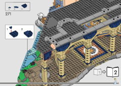 LEGO 43222 instructions page 243 – build guide