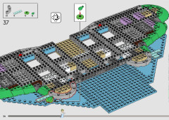 LEGO 43222 instructions page 54 – build guide