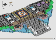 LEGO 43222 instructions page 73 – build guide