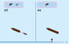 LEGO 43223 instructions page 73 – build guide