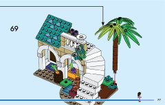 LEGO 43223 instructions page 77 – build guide