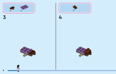 LEGO 43223 instructions page 8 – build guide