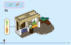 LEGO 43223 instructions page 43 – build guide