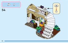 LEGO 43223 instructions page 64 – build guide