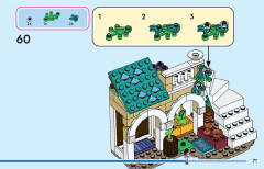 LEGO 43223 instructions page 71 – build guide
