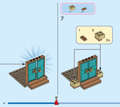 LEGO 43224 instructions page 16 – build guide