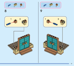 LEGO 43224 instructions page 17 – build guide