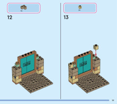LEGO 43224 instructions page 19 – build guide