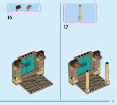 LEGO 43224 instructions page 21 – build guide