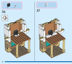 LEGO 43224 instructions page 38 – build guide