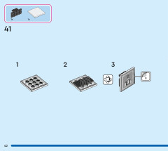LEGO 43224 instructions page 42 – build guide