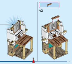 LEGO 43224 instructions page 43 – build guide