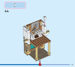 LEGO 43224 instructions page 45 – build guide