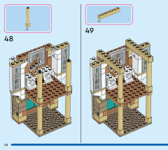 LEGO 43224 instructions page 48 – build guide