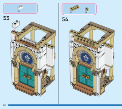 LEGO 43224 instructions page 52 – build guide