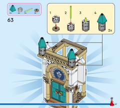 LEGO 43224 instructions page 57 – build guide