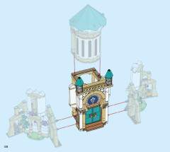 LEGO 43224 instructions page 58 – build guide