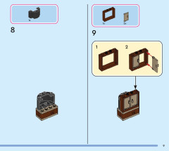 LEGO 43224 instructions page 9 – build guide
