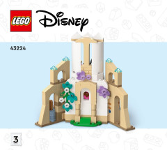LEGO 43224 instructions page 1 – build guide