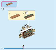 LEGO 43224 instructions page 12 – build guide