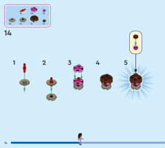 LEGO 43224 instructions page 14 – build guide