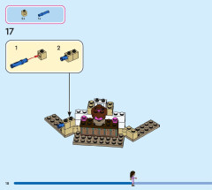 LEGO 43224 instructions page 18 – build guide