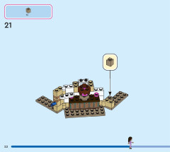 LEGO 43224 instructions page 22 – build guide