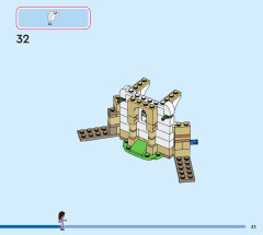 LEGO 43224 instructions page 33 – build guide