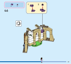 LEGO 43224 instructions page 43 – build guide