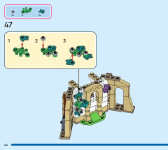 LEGO 43224 instructions page 44 – build guide