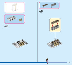 LEGO 43224 instructions page 45 – build guide