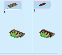 LEGO 43224 instructions page 5 – build guide
