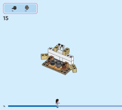 LEGO 43224 instructions page 14 – build guide